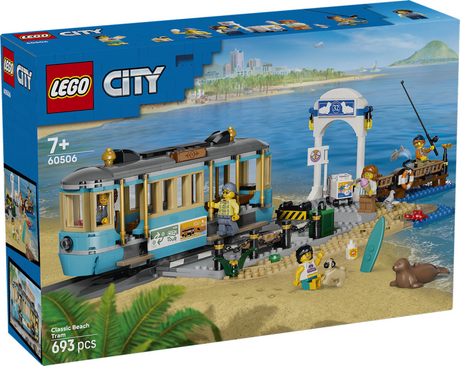 Lego city 60506 tramway de plage classique