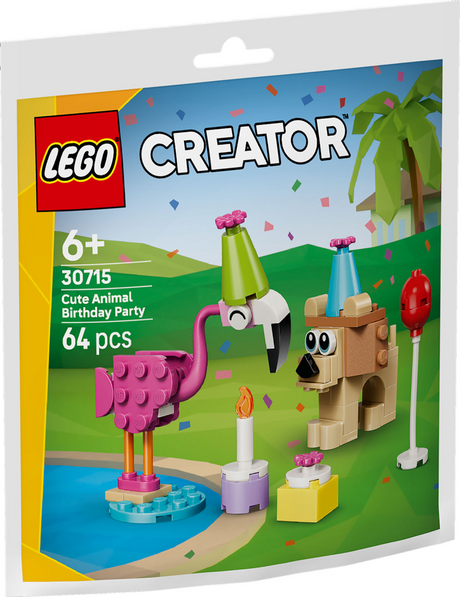 Lego Creator - jouet de construction anniversaire des animaux mignons (30715)