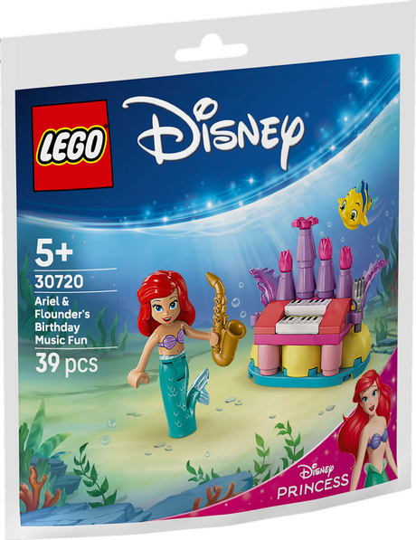 Lego Disney Princess 30720 Musique d'anniversaire d'Ariel et Botje