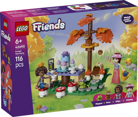 Lego Friends Tea Party dans la forêt, jouets pour enfants et décoration de crèche 42690