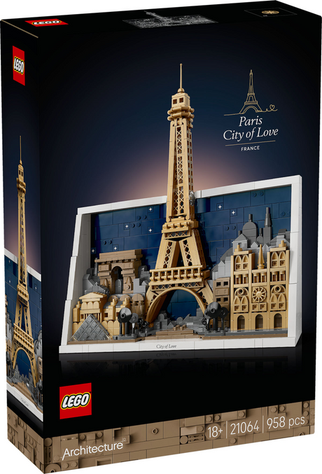 Lego ® architecture paris – ville de l'amour - 21064