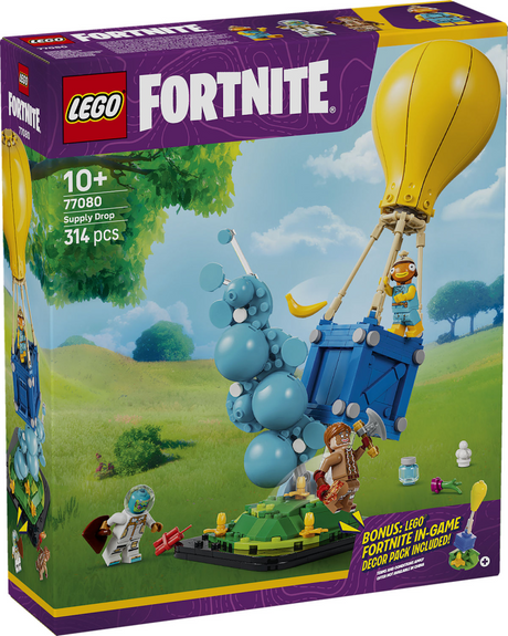 Kit de construction de jeu Lego Fortnite Supply Drop avec jouets pour enfants 77080