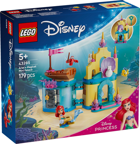 Lego Disney Princess 43285 Le mini palais magique d'Ariel