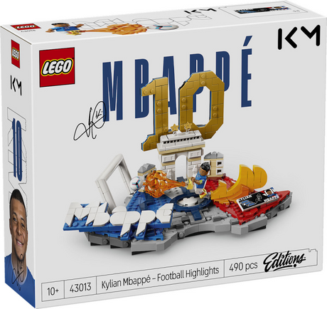 Lego éditions Kylian Mbappe - Les moments forts du football Jouets de football pour enfants - 43013