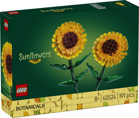 Tournesols emblématiques Lego - collection botanique - 40524