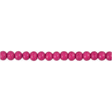 Perles en bois Creativ Company, d 5 mm, diamètre du trou 1,5 mm, env. 150 pièces, rose, 150 pièces, 6 g 1 boîte