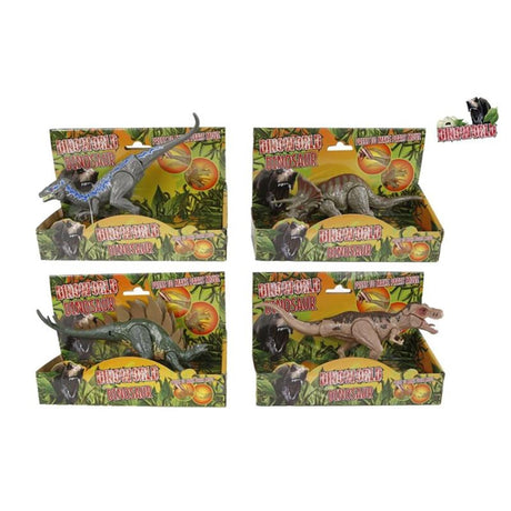 Dinosaure Dinoworld avec pièces mobiles 17-19cm