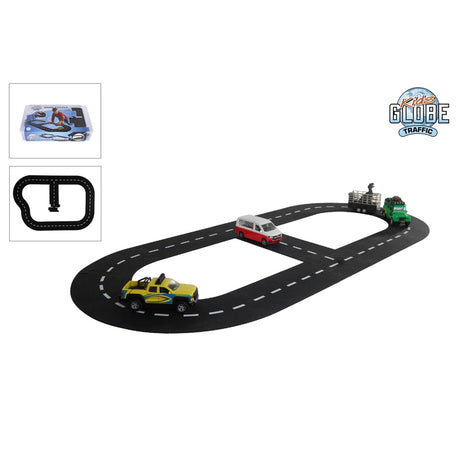 Kids Globe Motorway Road Parts 18-Piece 307,5 ​​cm