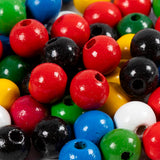 Creativ Company Wooden Beads Diverses couleurs, 150e.