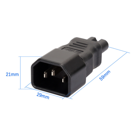 Kit d'adaptateurs Studioking pca-c7a pour câbles d'alimentation c7 à c14
