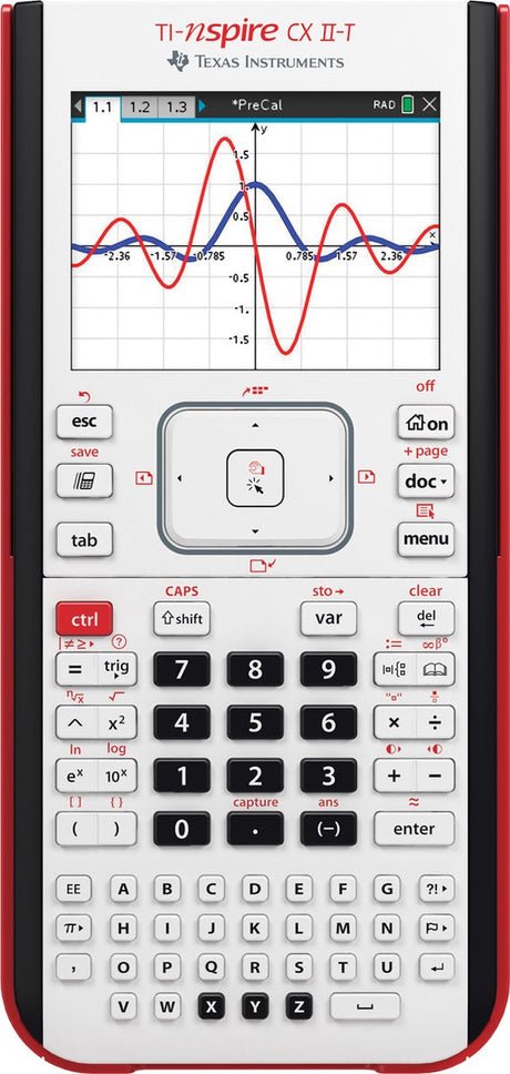 Calculatrice graphique Texas Instruments ti-nspire™ cx ii-t