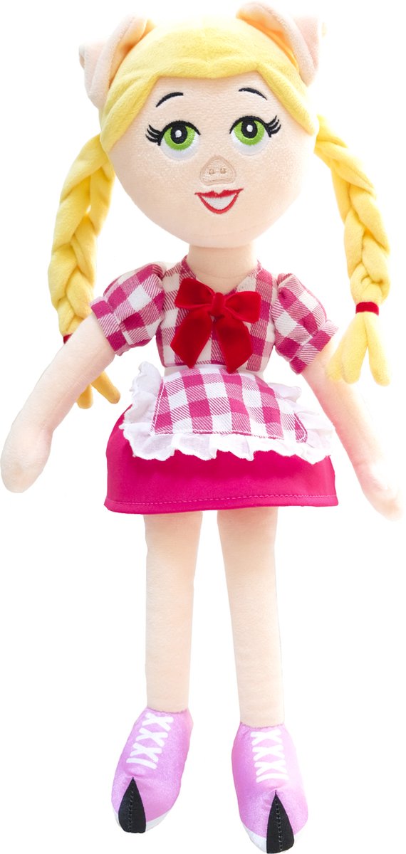 Peluche K3 les 3 porcelets - poupée peluche avec musique 40 cm - julia