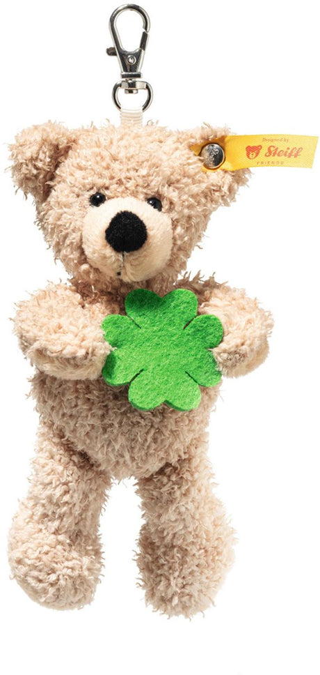 Steiff | pendentif fynn ours en peluche bonne chance 12 cm beige