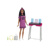 Barbie grande ville grands rêves studio d'enregistrement de Brooklyn ensemble de jeu