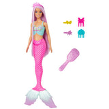 Mattel sirène pop avec des cheveux fantastiques de 18 cm