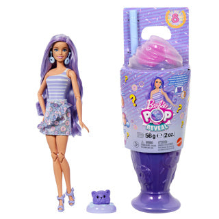 La poupée Barbie révèle des friandises violettes