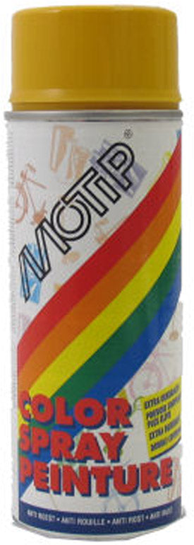 Motipspray können 400 ml Goldgelb