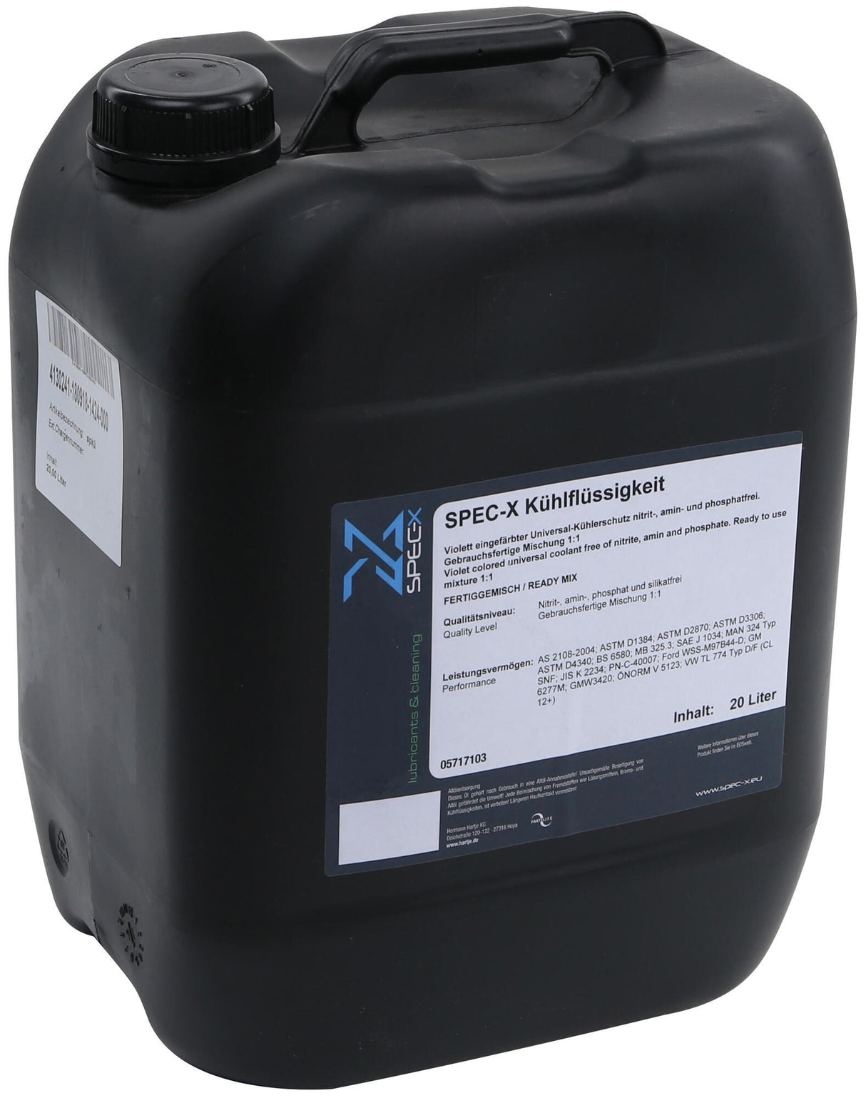 Agent de protection de radiateur Spec-x p12+ bef antigel 20 l p12+ bef