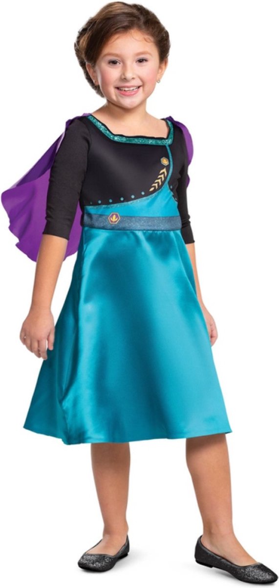 Déguisement Disney-la reine des neiges 2, robe reine anna basic plus, taille m (7-8 ans), filles