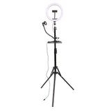 Vlog LED Studioking Set SK-K190 avec lampe à tête et support de microphone
