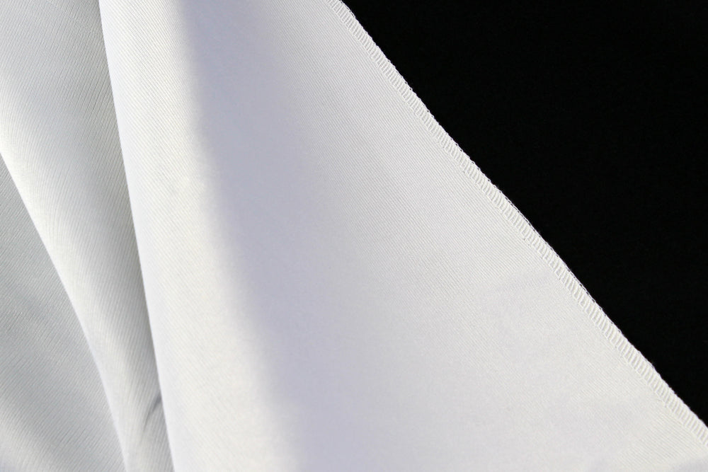 Tissu de fond étudiant 2,7x5 m blanc noir