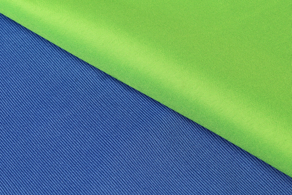 Tissu de fond étudiant 2,7x5 m vert bleu