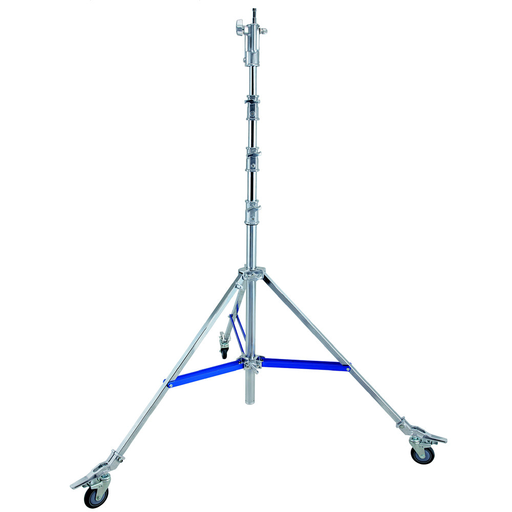 Studioking pied de lampe robuste sur roulettes fpt-3805 420 cm