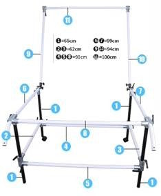 Table d'enregistrement Studioking fst-13240 130x240 cm