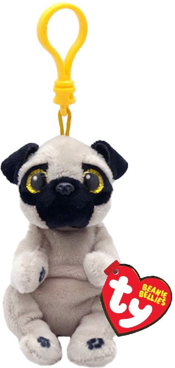 Ty bonnet bébés ventre clip izzy dog, 10cm