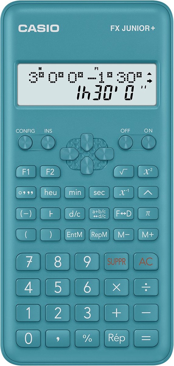 Casio fx junior+ - calculatrice scientifique (belgique)