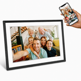 Benel Frameo cadre photo numérique HF-109t noir 10,1 pouces avec frameglow