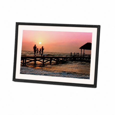 Benel Frameo cadre photo numérique HF-109t noir 10,1 pouces avec frameglow