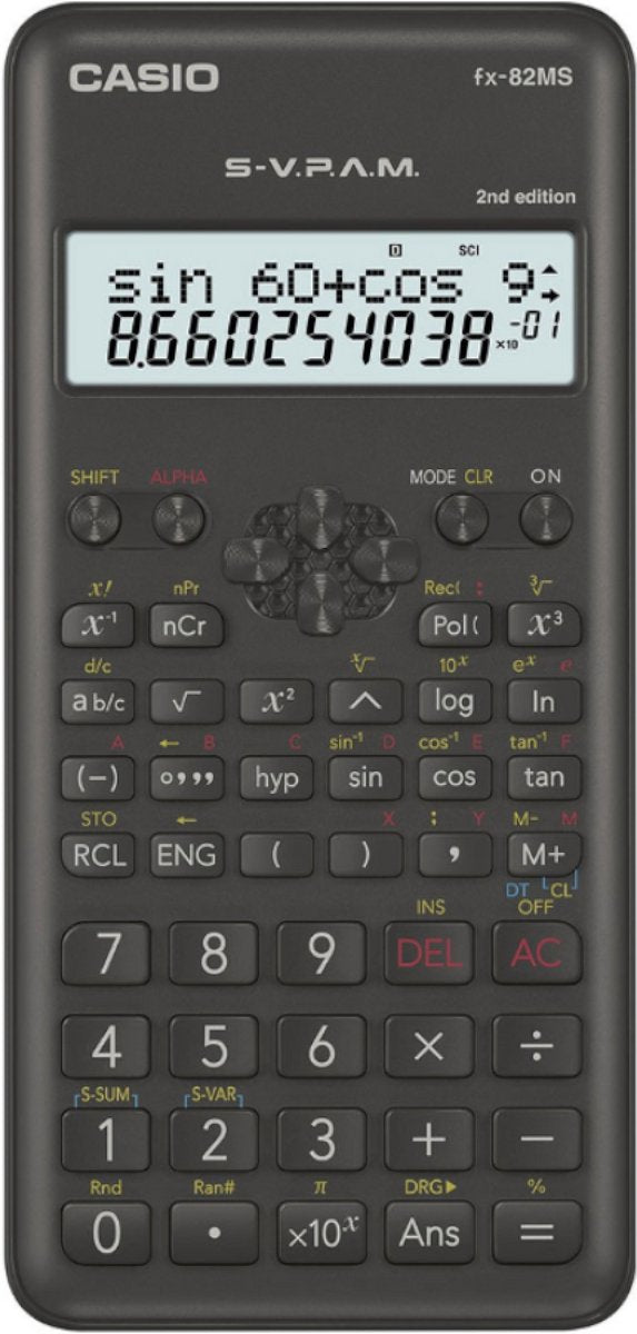 Casio fx-82ms-2 - calculatrice scientifique