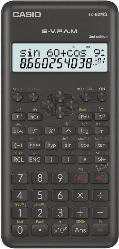 Casio fx-82ms-2 - calculatrice scientifique