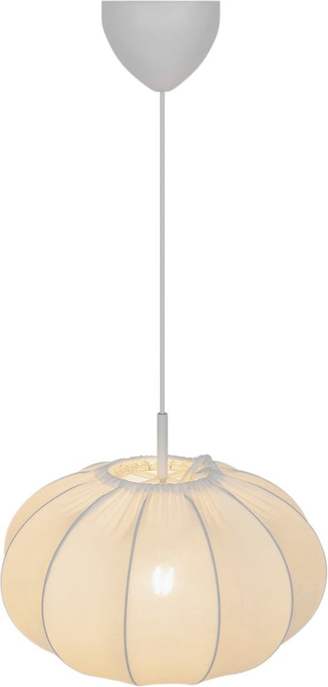 Nordlux aeron 40-suspension-e27-textile-blanc
