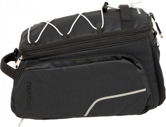 Sacoche de Sport Racktime 2 - Polyester Déperlant - 31L - Noir Gris