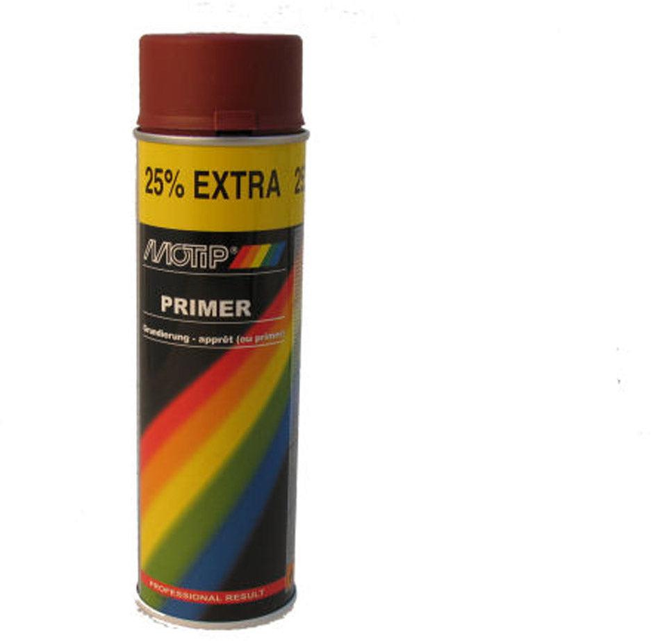 Spray Lacquer Motip Primer Red 500 ml