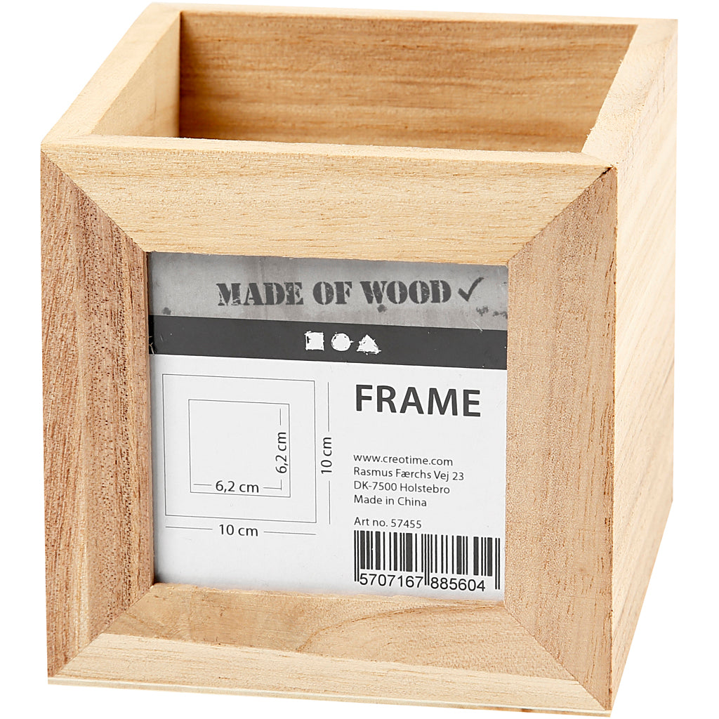 Société créative https: www.ccobby.nl plumier-taille-10x10x10-cm-taille du trou-6-2x6-2-cm-1-pièce