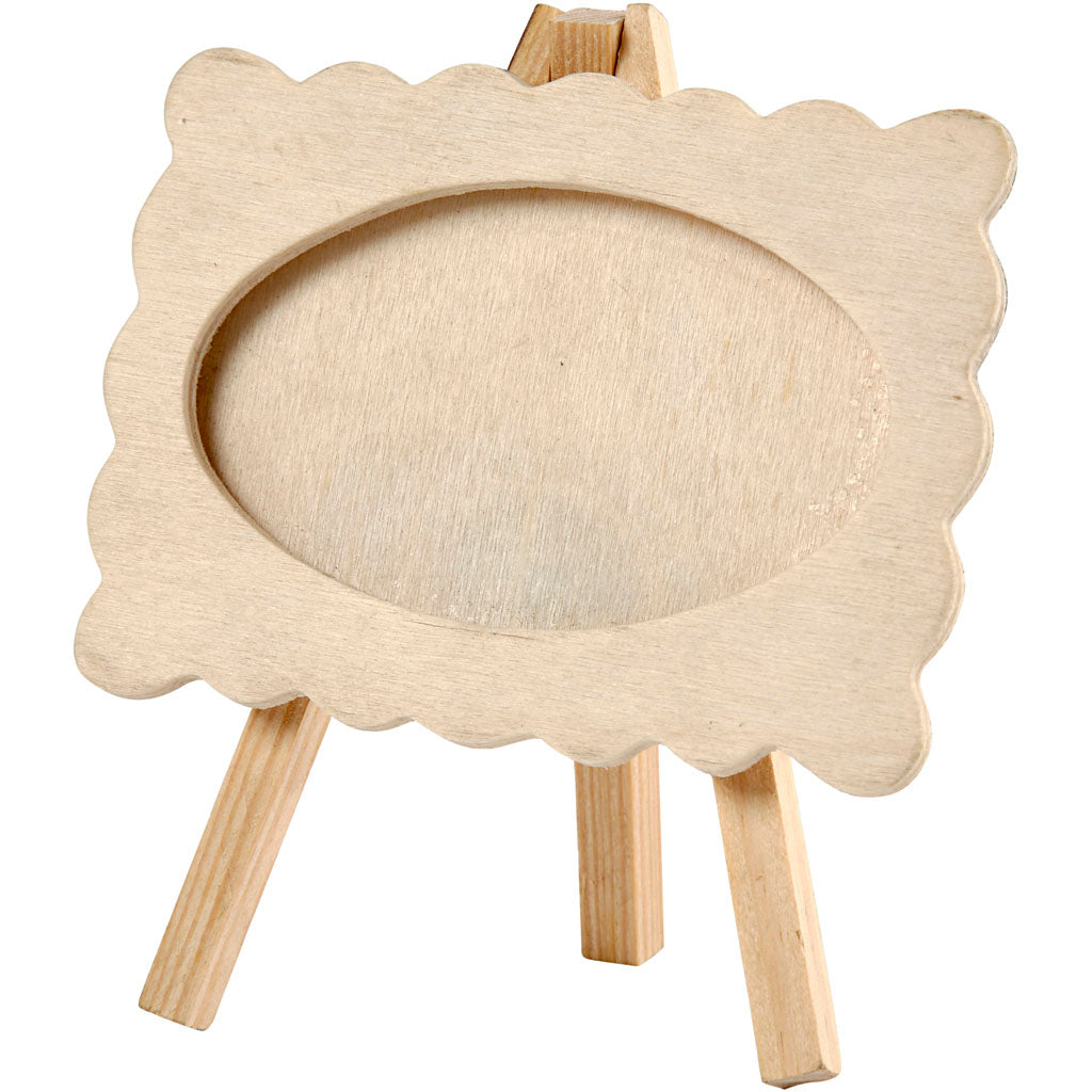 Crétiv Company Frame photo en bois sur Donkey, 13.2x11,5 cm