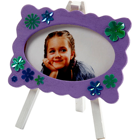 Crétiv Company Frame photo en bois sur Donkey, 13.2x11,5 cm