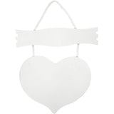 Coeur d'entreprise Creativ avec assiette, dim. 28x19 cm, épaisseur 5 mm, 1 pièce
