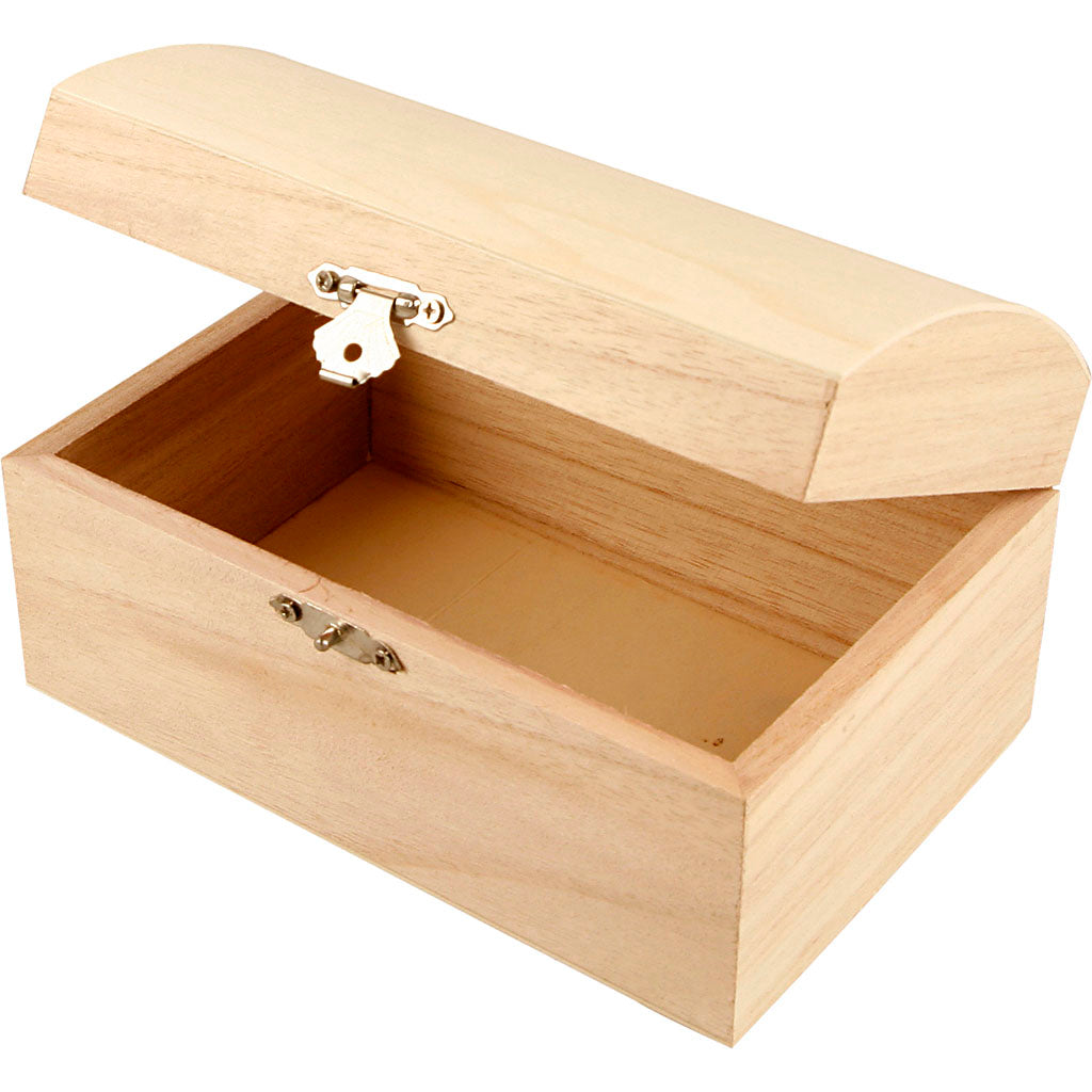 Creativ company coffre au trésor en bois petit