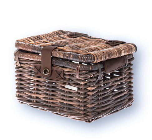 Panier de vélo de basilic Denton Small Brown