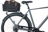 Basil Miles XL Comportamiento de equipaje Bag Men impermeables Bike Black