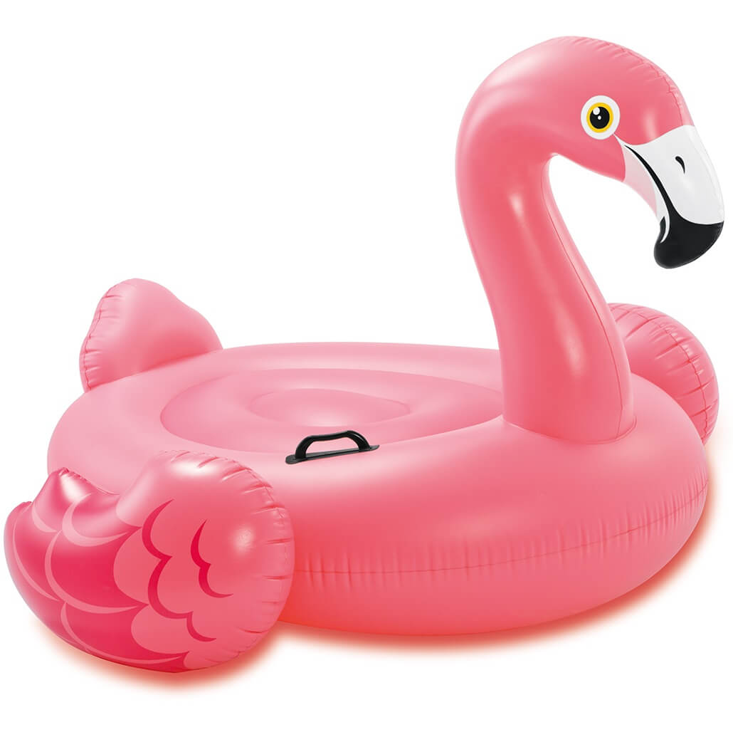 Flamant gonflable