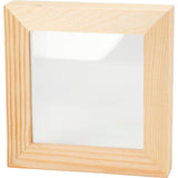 Cadre 3D Creativ company avec verre, D : 2,5 cm, taille 12,3x12,3 cm, 1 pièce