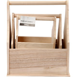 Porte-bouteille Creativ company, dimensions 24x17,5x28 cm, 3 pièces 1 set