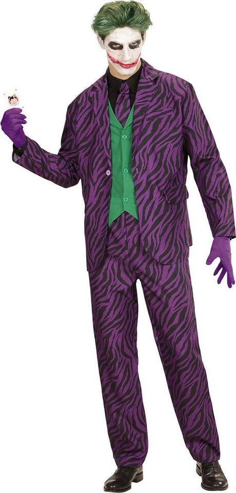 Déguisement de joker Finidi | farceur chic | homme | xl | costume de carnaval | déguisements