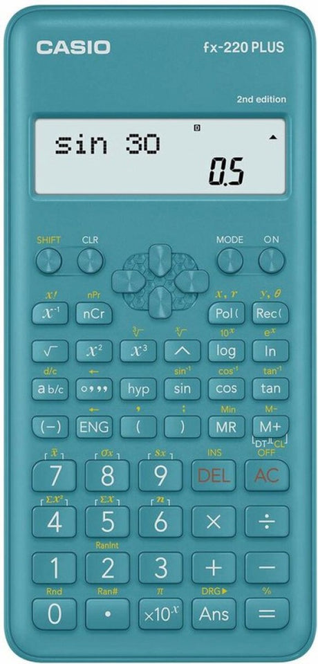 Casio FX-220 Plus Calculatrice Calculatrice scientifique de poche Bleu