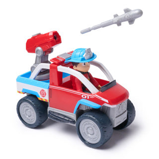 Paw Patrol - pompiers - voiture jouet VTT de Ryder - voiture jouet avec figurine de jeu